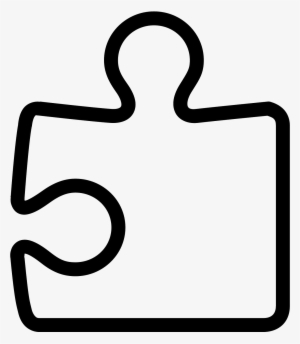 This Is A Corner Puzzle Piece -one That Would Go In - Puzzle Icon