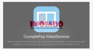 Crumplepop Videodenoise - Final Cut Pro X