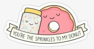 Donut Sprinkles Love Tumblr - You Are The Sprinkles To My Donut