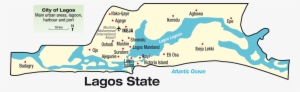 Map Of Lagos State, Southwest Of Nigeria - Lagos State Map With Local Government