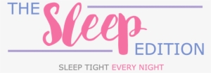 The Sleep Edition - Lettering