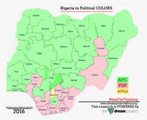 Studying Nigeria In Political Colors By Nelson Oluwabukola - Atlas