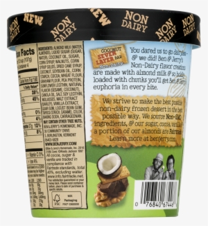 Ben & Jerry's Non Dairy Coffee Caramel Fudge 16