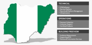 Nigeria Diagram - Nigeria Flag Map Pillow Case