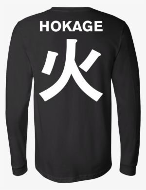 Unisex Long Sleeve T Shirt - Naruto Hokage Sign