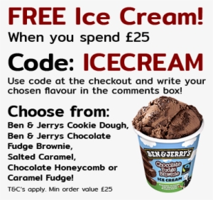 Your Order - Ben & Jerry's Ben And Jerry's Chocolate Fudge Brownie