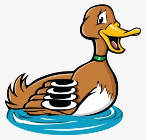 Home Clipart Duck - Cartoon Duck
