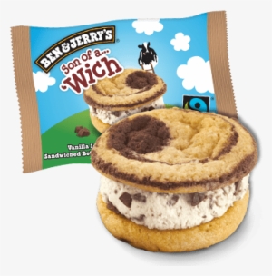 Son Of A'wich Sharepack Ice Cream Bar - Ben And Jerry's Son Of A Wich