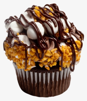 Smores Cupcake - Smores Cupcake Png