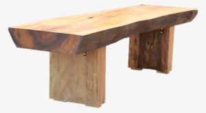 Banco De Jardim Rstico De Madeira - Banco De Madeira Png