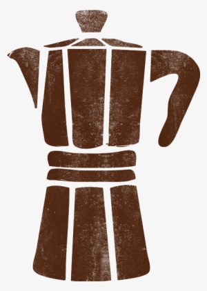 Moka Pot - Coffee Moka Graphic Png
