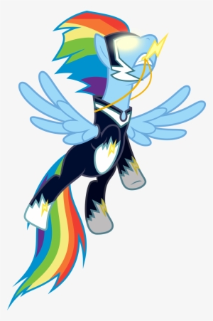 Unholstering The Lightning Bolt By Lahirien - Rainbow Dash Lightning Bolt