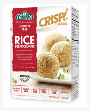 Orgran Crispi Rice Breadcrumbs 300g - All Purpose Rice Breadcrumbs