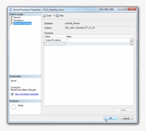 Stored Procedure Properties - Exact Audio Copy Change Language