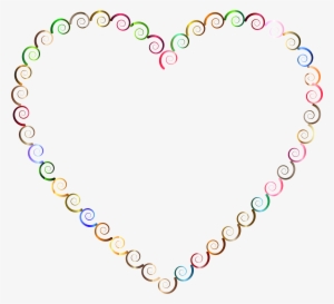 This Free Icons Png Design Of Chromatic Spirals Heart