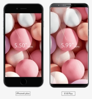 While The Screen Is Stretched Vertically, It Keeps - Cubot X18