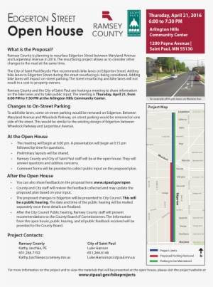 Edgerton Bike Lane Open House - Jpeg