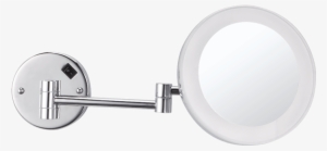 Ablaze Round Mirror Chrome Shaving And Make Up Mirror - Face Mirrors