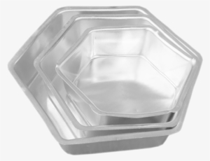 Aluminium Piemould Hexagon Png - Lid