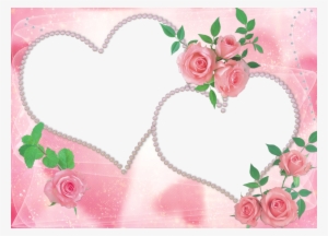 Marco Para Enamorados Flowers Gif, Old Letters, Floral - Marcos Para Fotos De Amor Para Dos Personas Para Editar