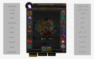 World Of Warcraft Paper Doll