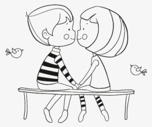 Imágenes De Enamorados En Dibujos - Disegno Coppia Innamorati