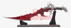 Blood Red Blade Dragon Dagger - Dragon Dagger