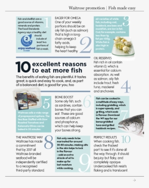 10 Excellent Reasons To Eat More Fish - Fresh Fish