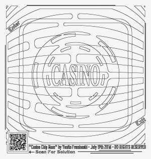 This Free Icons Png Design Of Casino Chip Coloring