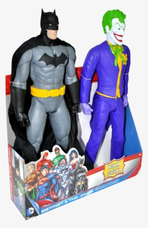 Batman & Joker 20” Action Figure 2-pack - Dc Comics Batman & Joker Twin Pack