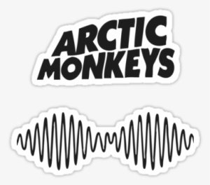 Arctic Monkeys Am Logo Sticker By Tavinci - Domino Records - Arctic Monkeys