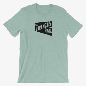 Image Of Lorenzo's Music Torn Logo T-shirt