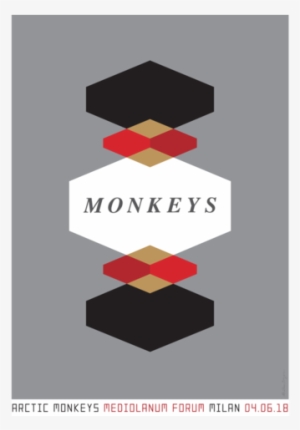 'milan Limited Edition Screen Print' - Arctic Monkeys Milan Poster