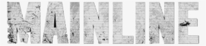 Mainilne Title Treatment Transparent Background