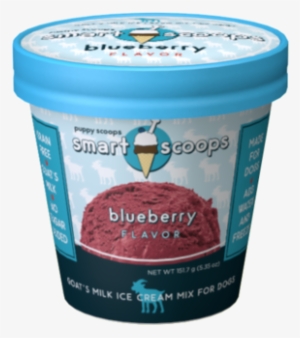 Puppy Cake Ice Cream Blueberry
