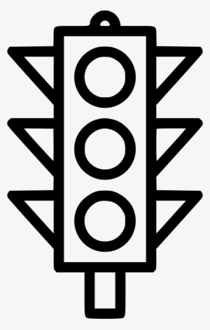 Traffic Light - - Traffic Light Black And White Clipart