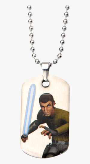 Star Wars Rebels Kanan Kids Dog Tag Necklace