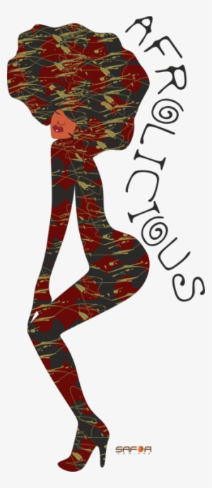 Curly, Afro, Ebony, Black, Kinky, Wavy, Rasta, Natural - Afro