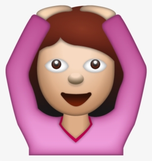 Little Girl Emoji Png - 🙆 Emoji