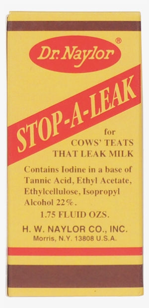 Stop A Leak - H W Naylor Stop-a-leak Cow Teat Treatment, 1.75-oz.