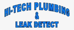 Hi-tech Plumbing & Leak Detect, Inc - Leak - 612x254 PNG Download - PNGkit