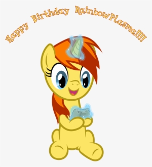 Happy Birthday Rainbowplasma By Flutterguy317 - Birthday