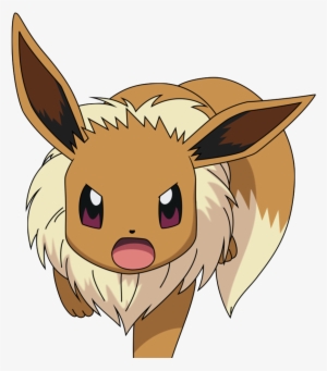 View Eevee Leak Megas , - Angry Eevee Png