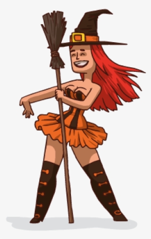 Sexy Halloween Stickers Messages Sticker-11 - Costume