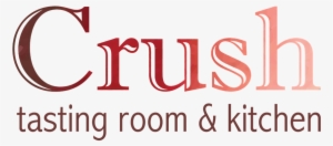 Logo Design By Kerri Elizabeth For Crush Tasting Room - Design