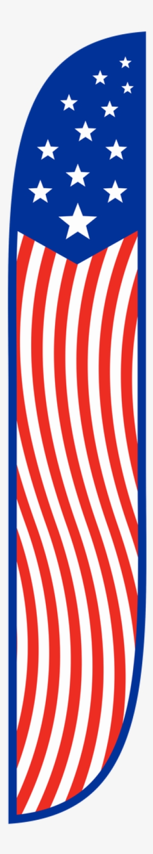 12ft American Flag Old Glory 2 Feather Flag Red White - Flag Of The United States