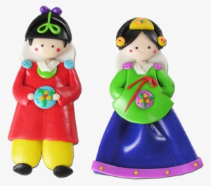 Memo Holder Pair Of 10 Pcs 06 - Papua New Guinea Fridge Magnet