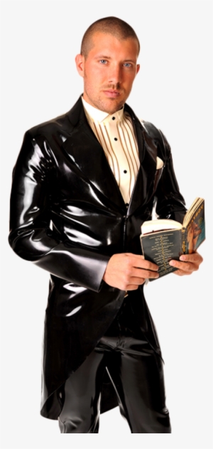 And If You Want To Go Full On Crazy-town, Dress In - Latex Suit Casual Men