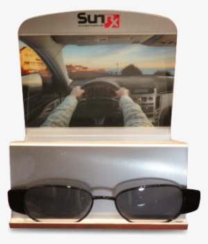 Glaredisplays® Polarized Free-standing Displays - Reflection