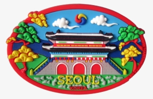 Seoul, South Korea - South Korea Fridge Magnet
